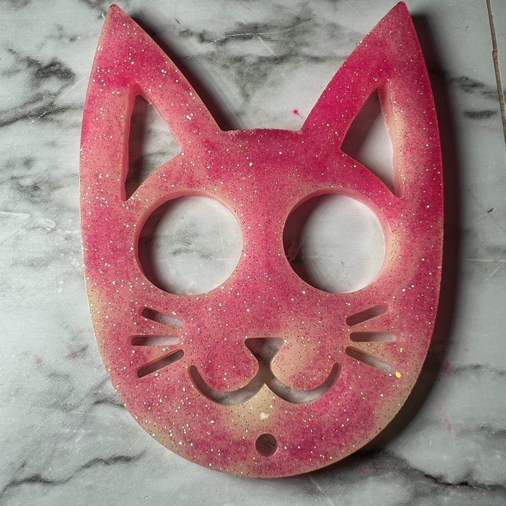 Cat keychain self defense (Pink Mist) - NEW